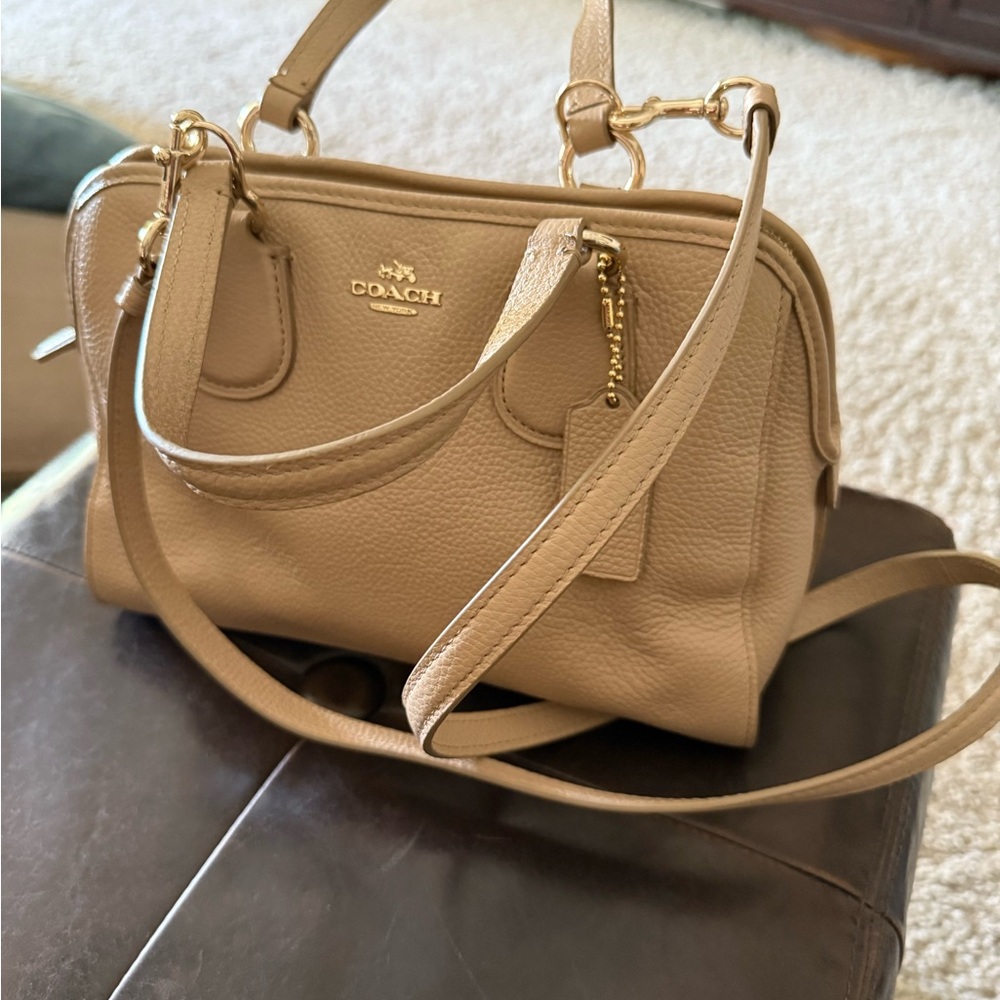 Coach Tan Leather Women's Bag